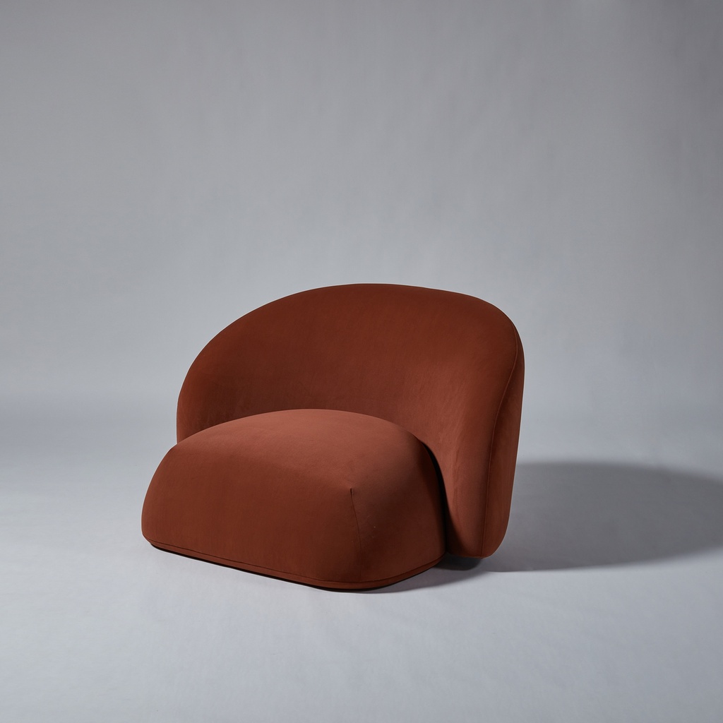 [SLC007FAB001] Bello Lounge Chair (Midnight)